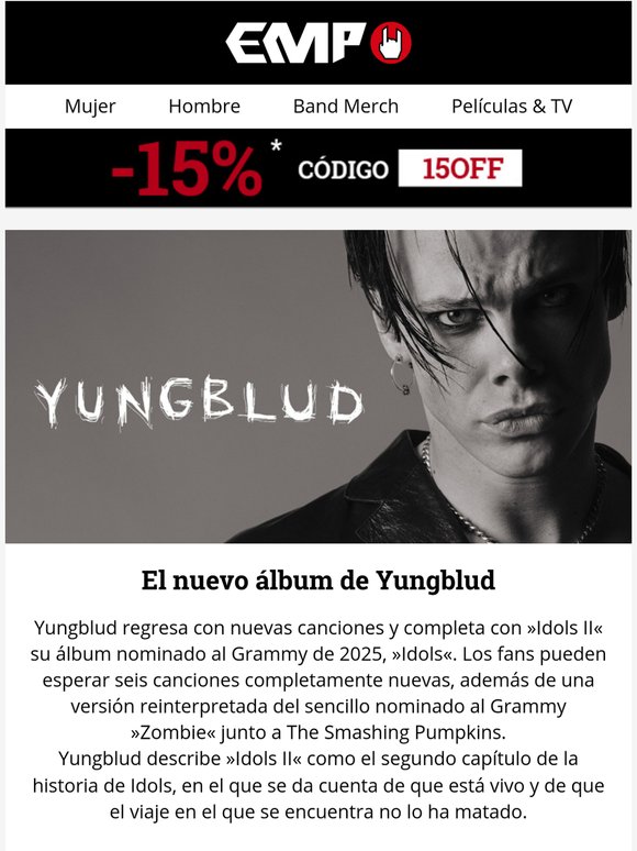 15% DTO. Te espera - ¡Nuevos vinilos, looks de festival y mucho más! 🙌
