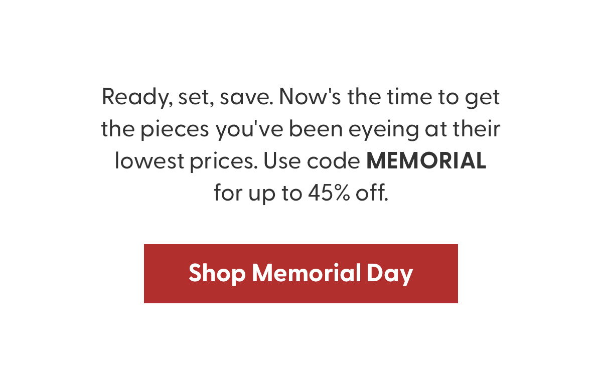 Shop Memorial Day 