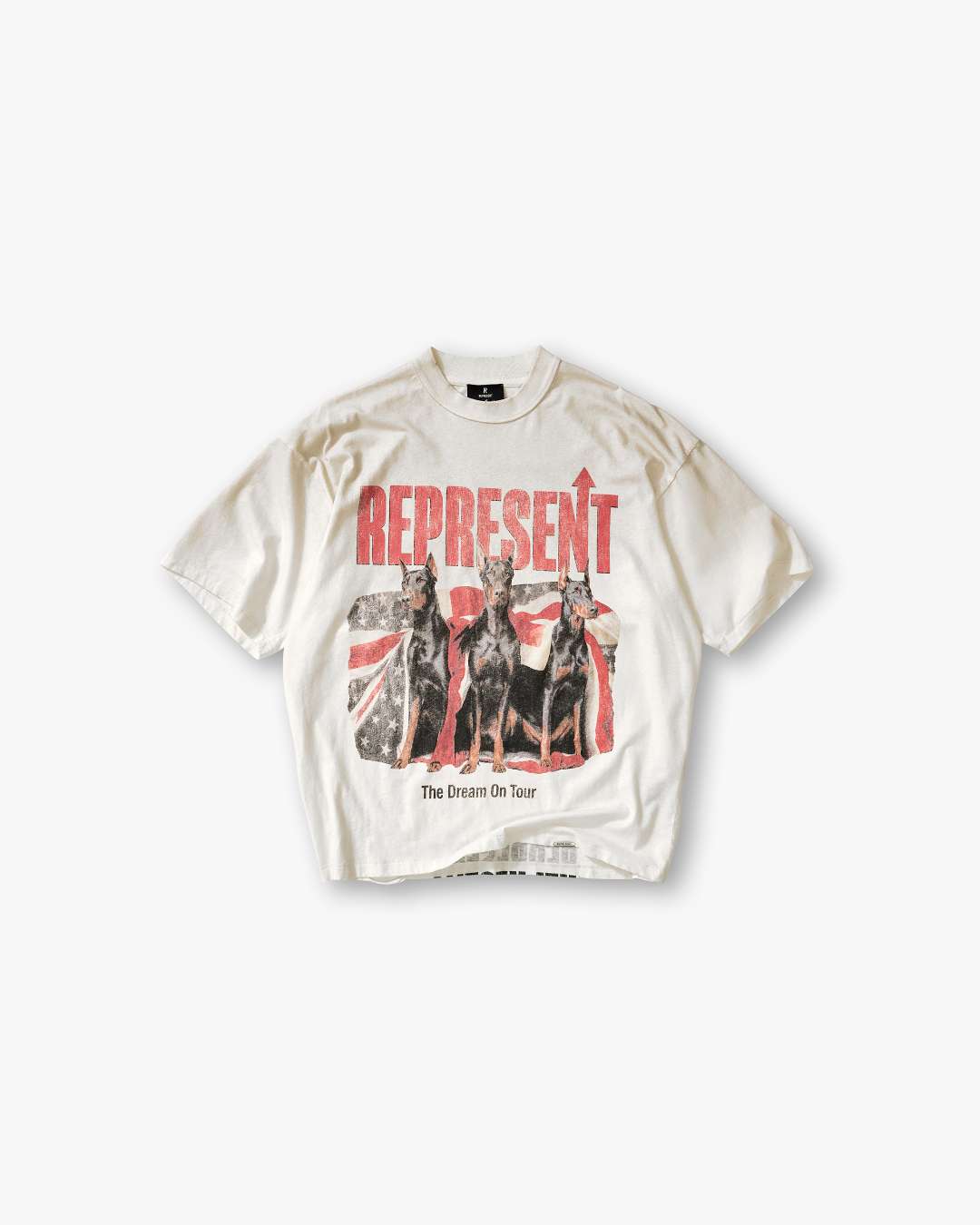 Dream On Tour T-Shirt - Washed Ecru