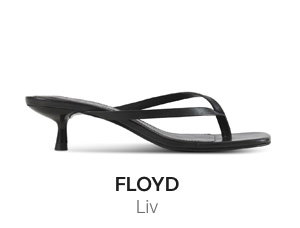 Floyd Women's Liv Heeled Sandals in Black