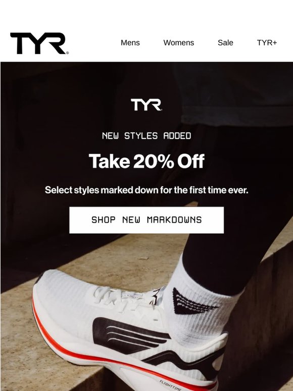 Take 20% Off NEW Markdowns!
