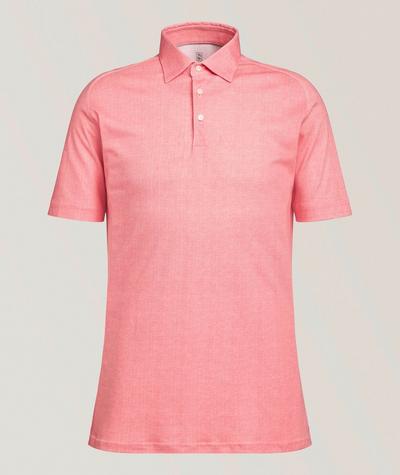 DESOTO - Interlock Jersey Cotton Piqué Polo