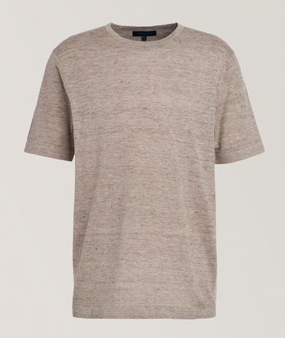 Patrick Assaraf - Linen-Silk Knit T-Shirt