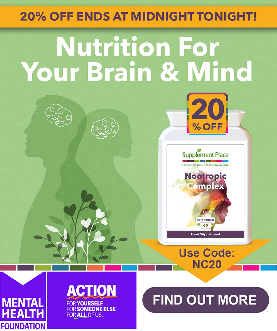  20% OFF Nootropic Complex - code NC20
