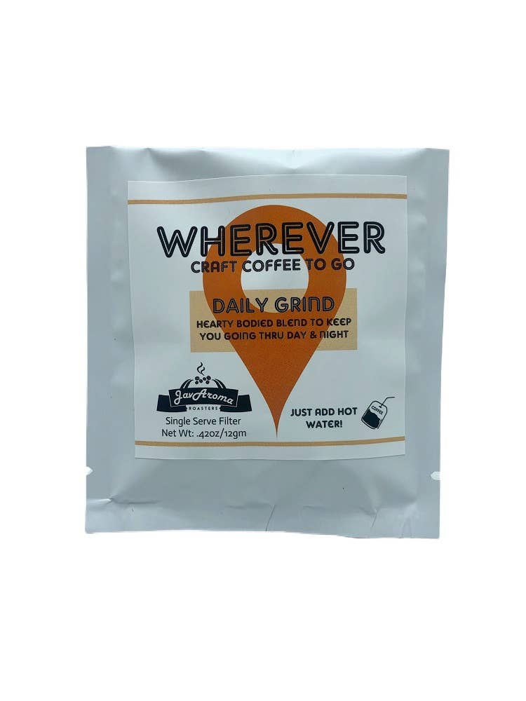 Image of Wherever Daily Grind - Single Serve Coffee - 10 bags