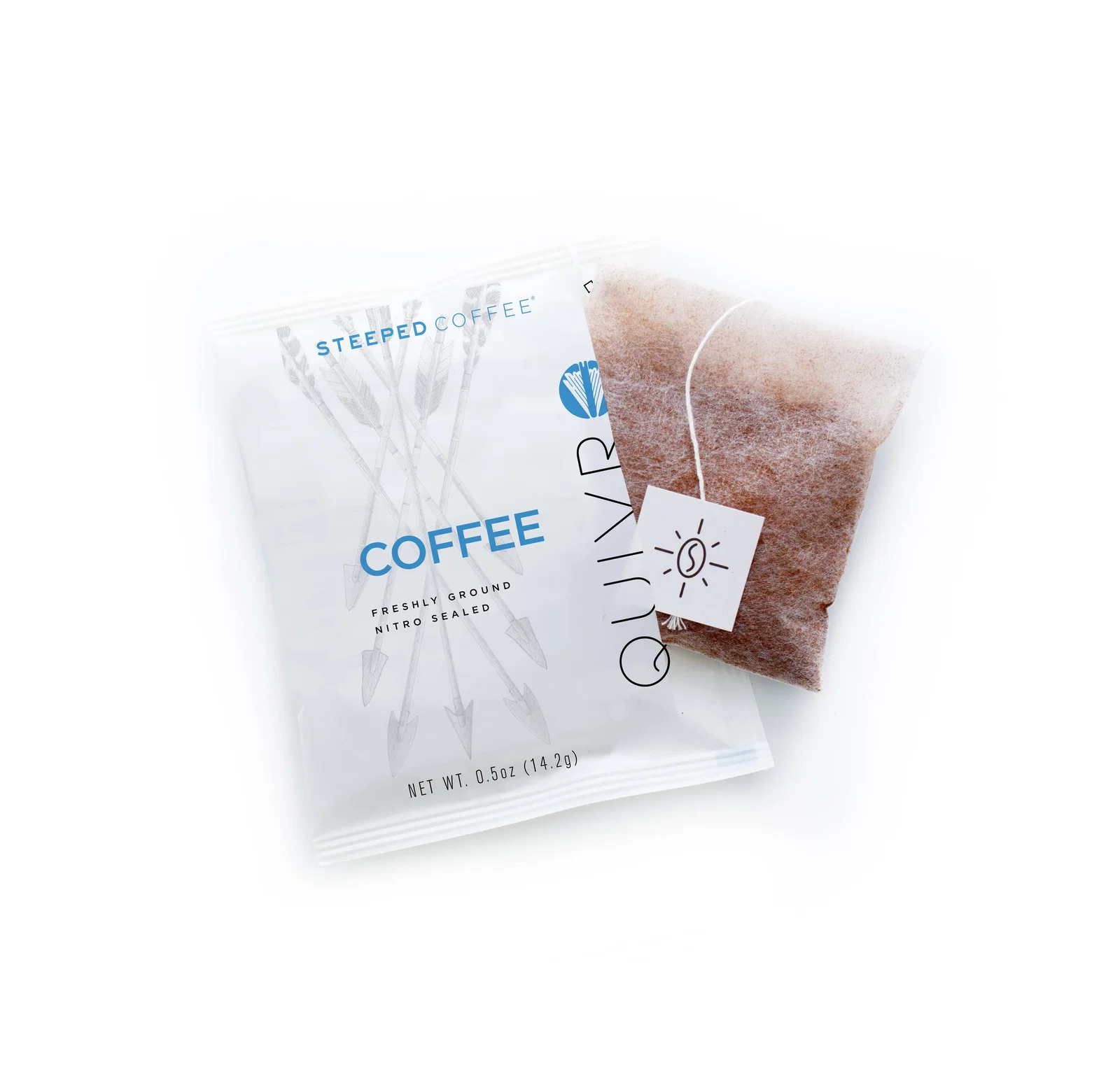 Image of Quivr - Steeped Single Serve - 10 bags Steeped Hot Coffee Bags