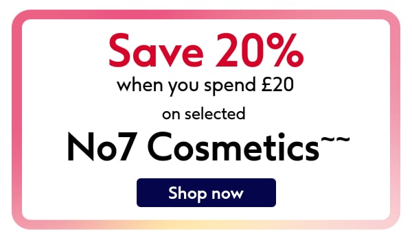 Save on No7 cosmetics!