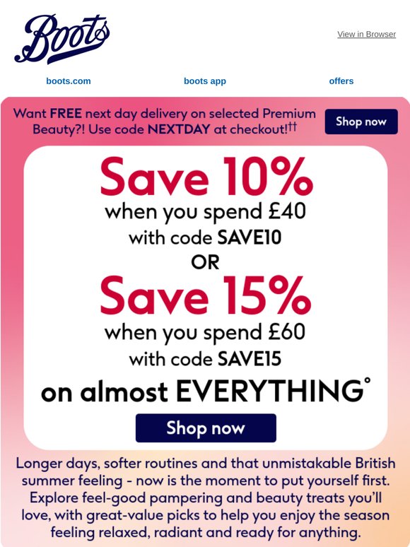 Savings on your WHOLE routine 🤯