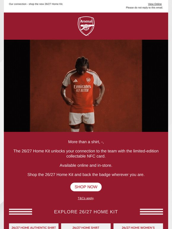 NEW 26/27 Home Kit is here, —