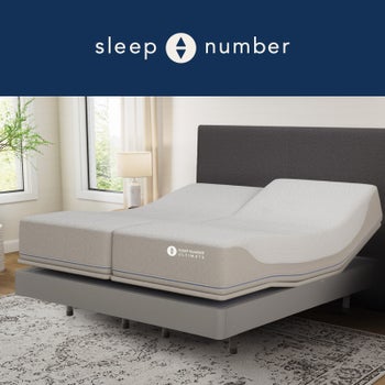 Sleep Number Ultimate 12-inch Mattress with FlexFit2 Smart Adjustable Base, Split King