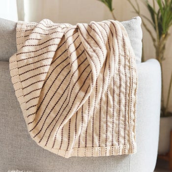 Avocado Organic Cotton Throw