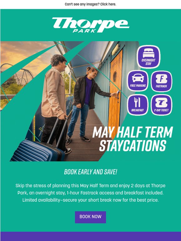 Wake up to Half Term thrills  🎢