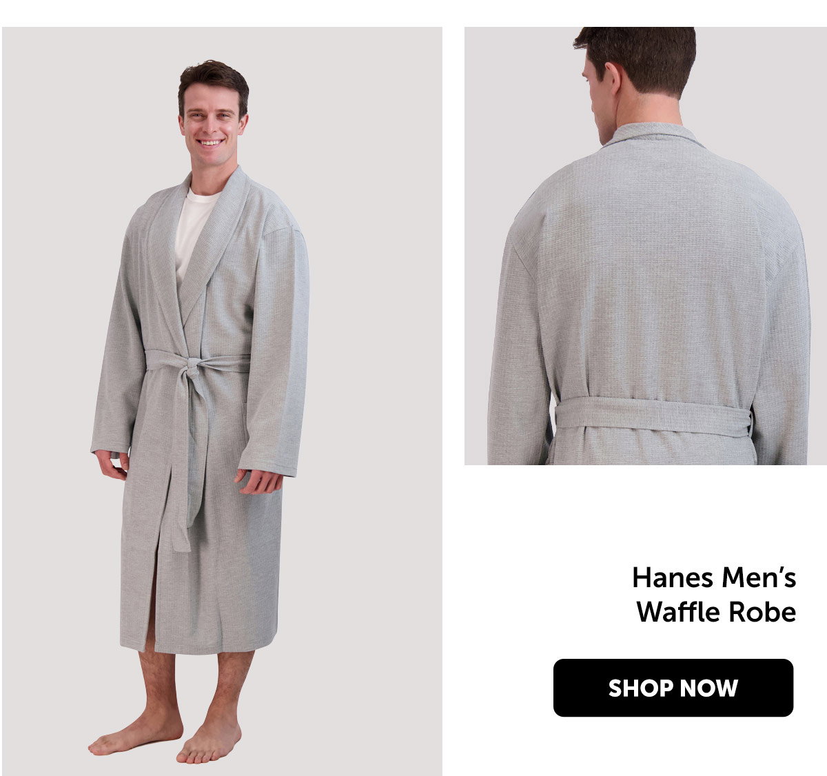 Hanes Men’s Waffle Robe