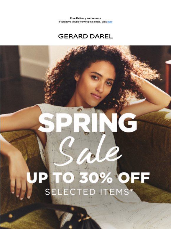 Spring Sale | Up to 30% Off