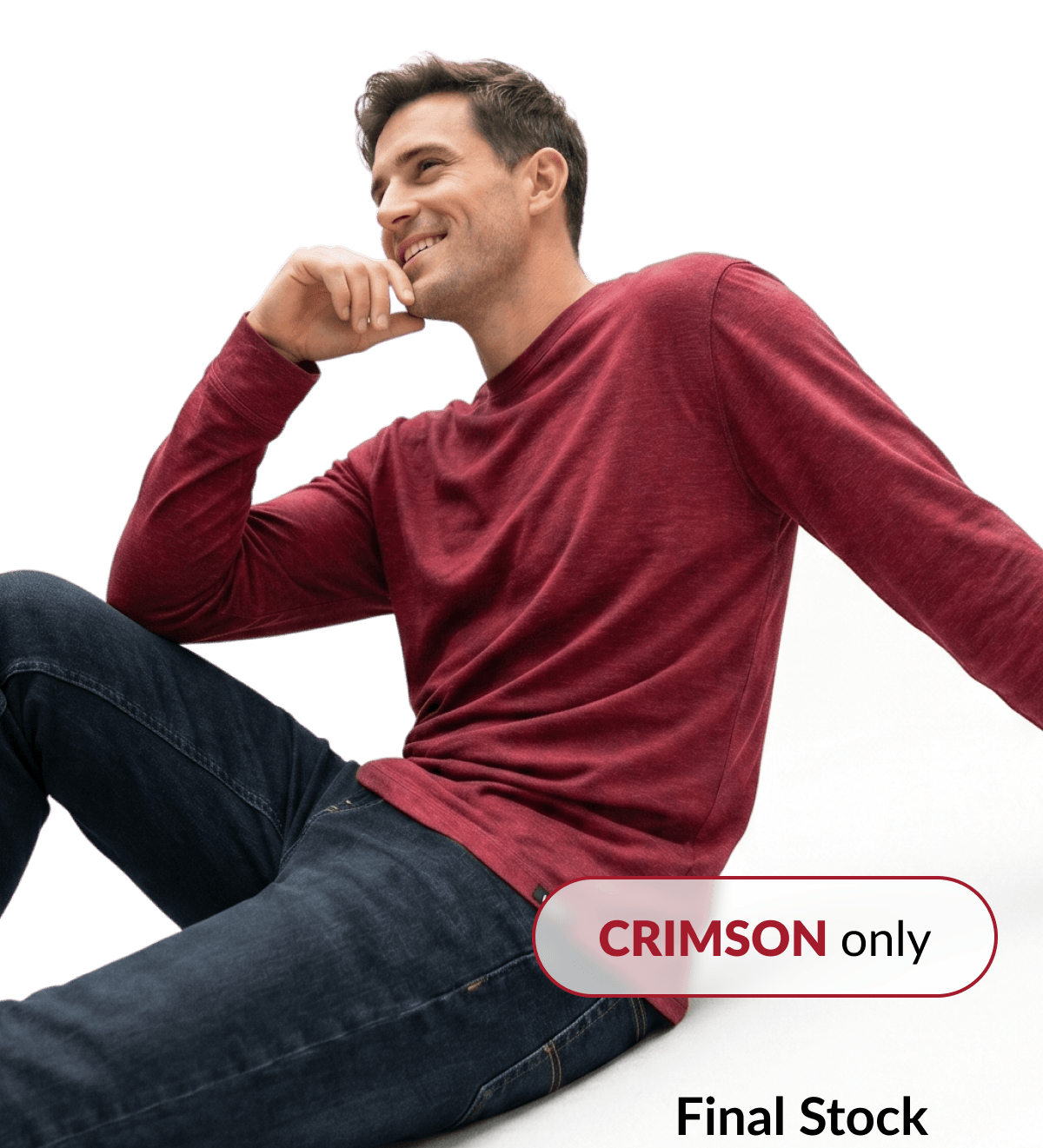 Crimson color only