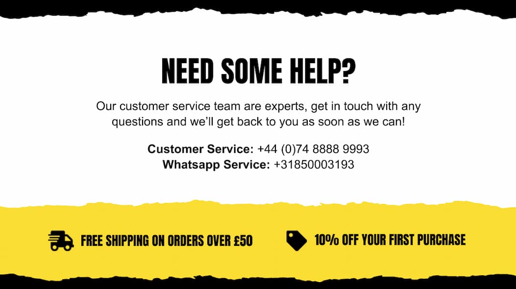 an image of a yellow and black sign that says need some help?