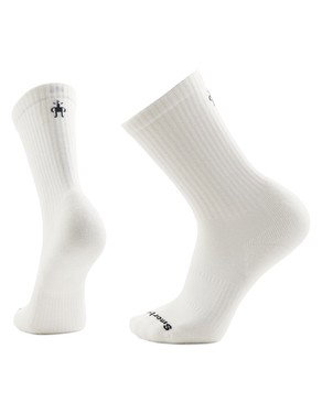 Everyday Athletic Crew Socks-White / L