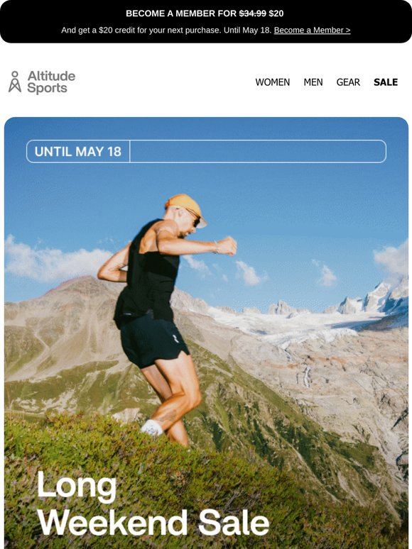 UP TO 30% OFF | Long Weekend Sale