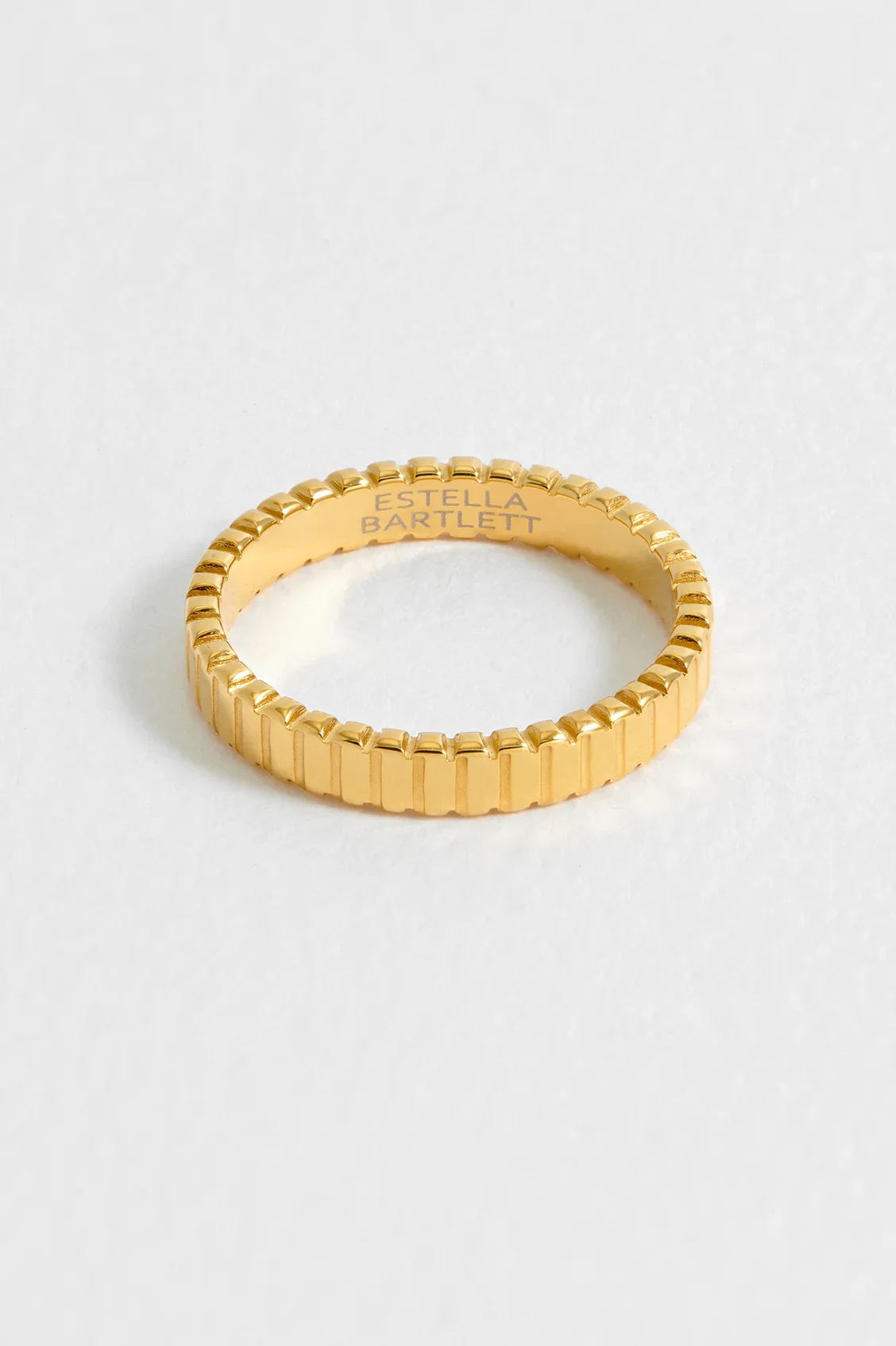 Image of Ridged Stacking Ring