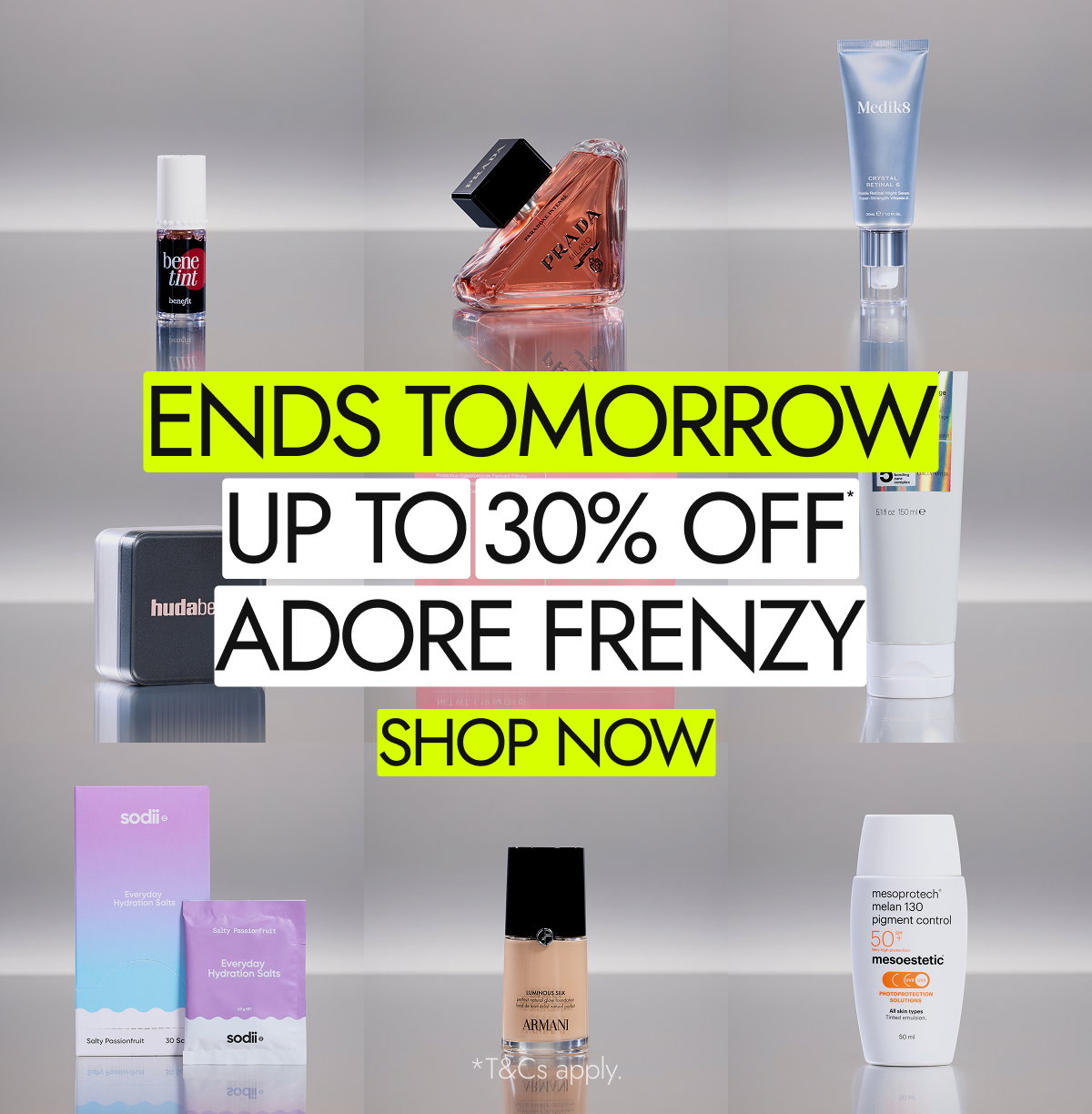 Up to 30% off. Shop now. Ends Tomorrow.