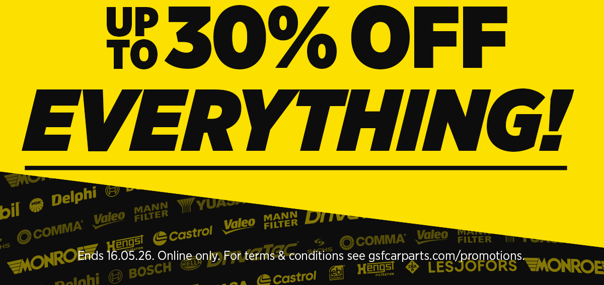 Up To 30% Everything - Use Code EVERY30