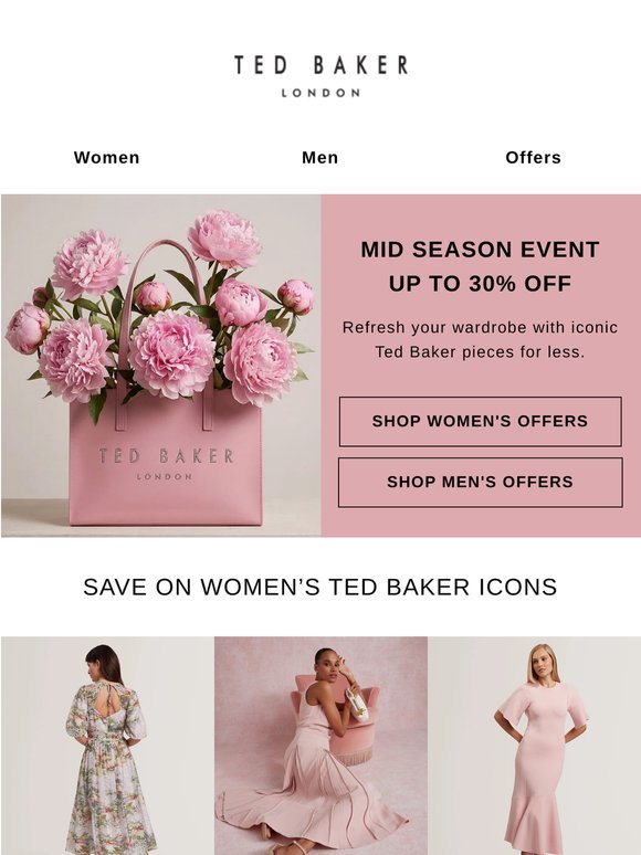 Up to 30% Off | Ted Baker Icons