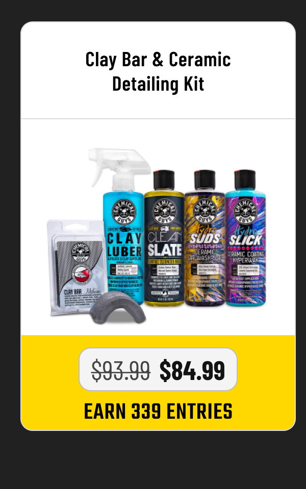 Clay Bar & Ceramic Detailing Kit