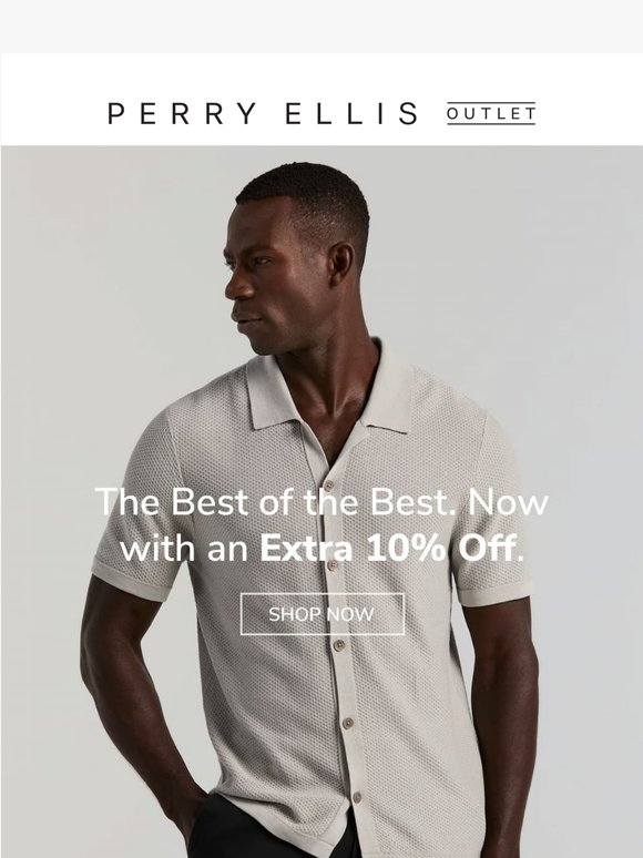 Just In: An Extra 10% Off Outlet Styles