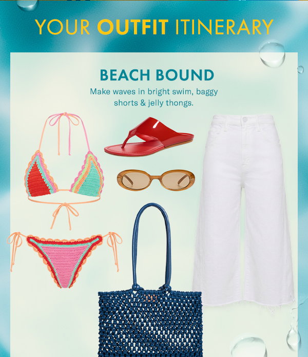 Your Outfit Itinerary: Beach Bound