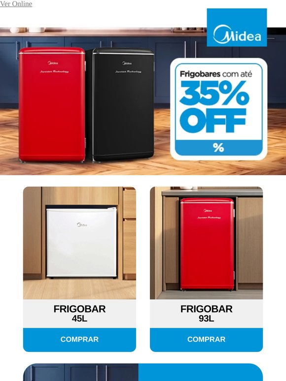 O Frigobar que você procura com até 35% OFF🧊