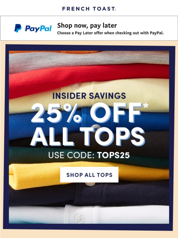 🚨 LAST DAY 🚨 to save 25%