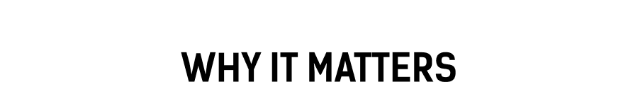 Why it Matters