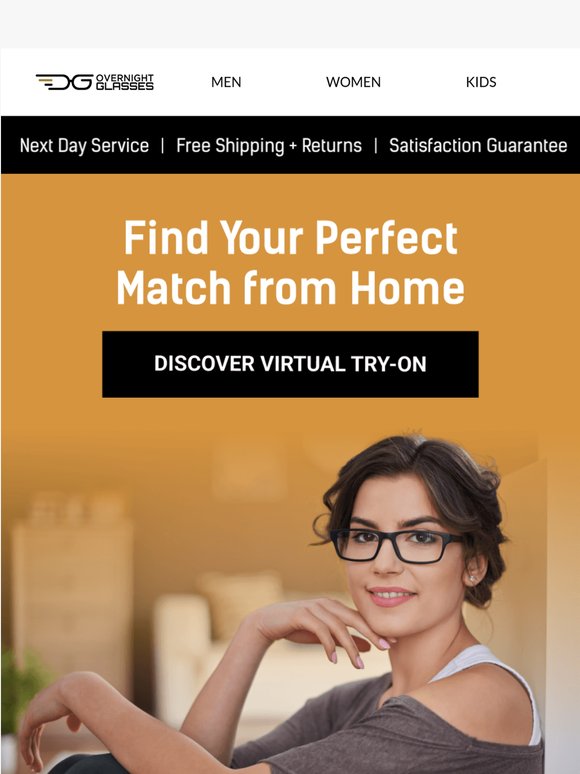 Take the guesswork out of ordering glasses with Virtual Try-On