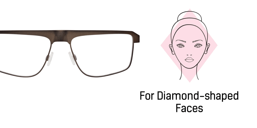 For Diamond-shaped Faces