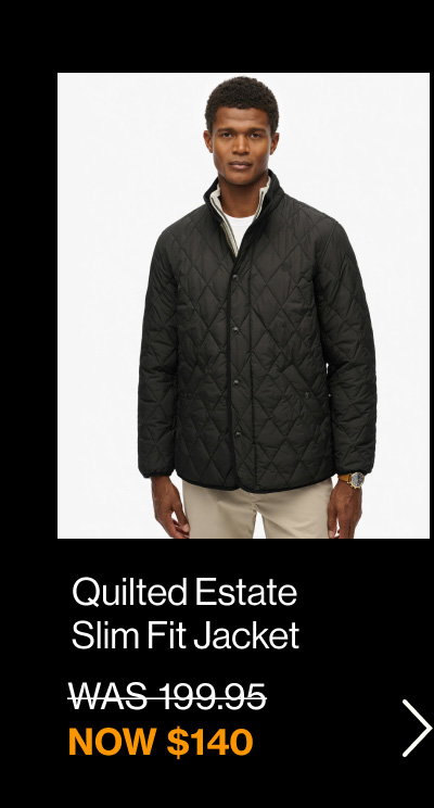 Quilted Estate Slim Fit Jacket