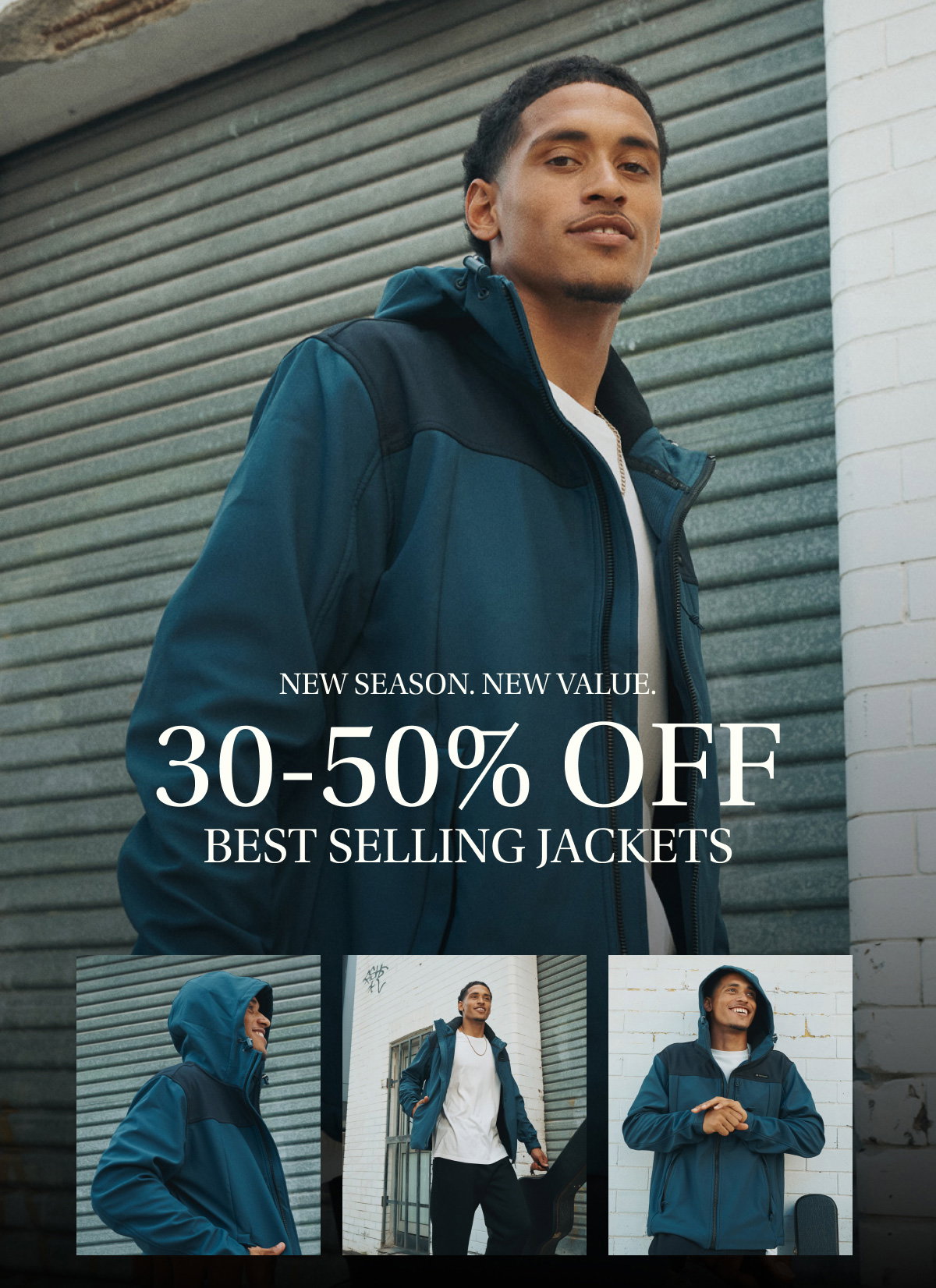 Best Selling Jackets: 30-50% OFF