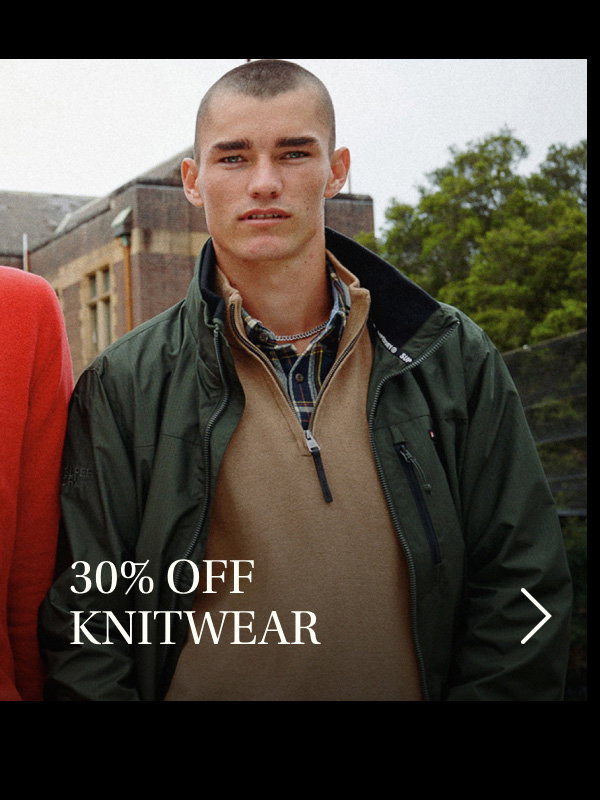 30% Off Knitwear