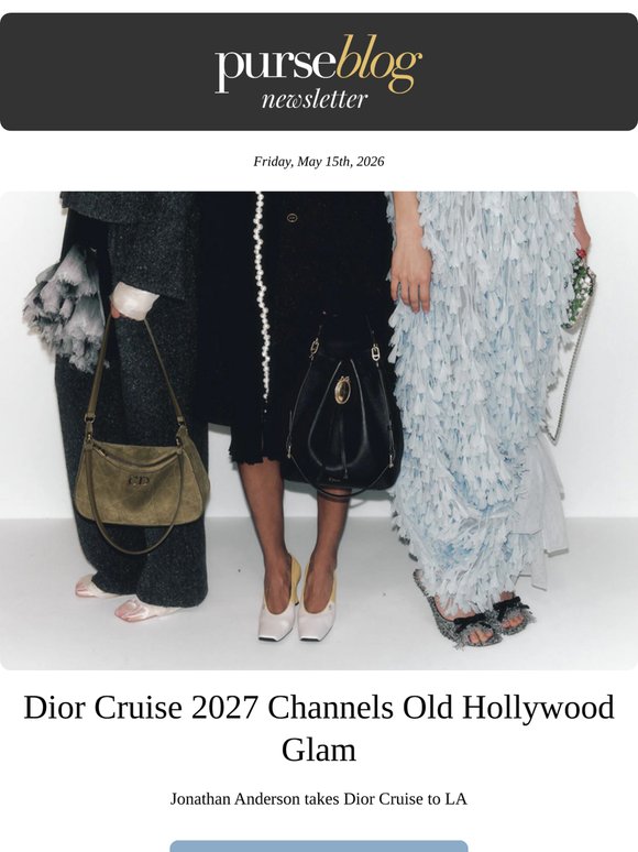 Jonathan Anderson Makes His Dior Cruise Debut