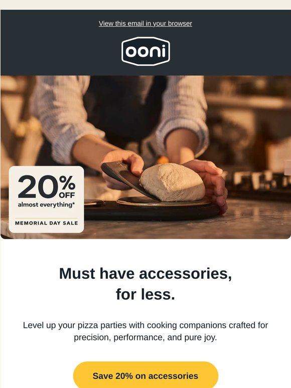 All about accessories – save up to 20%!