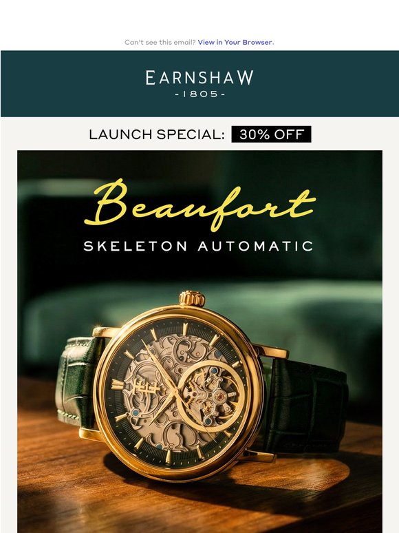 Introducing the Heritage Beaufort Skeleton Automatic ⌚