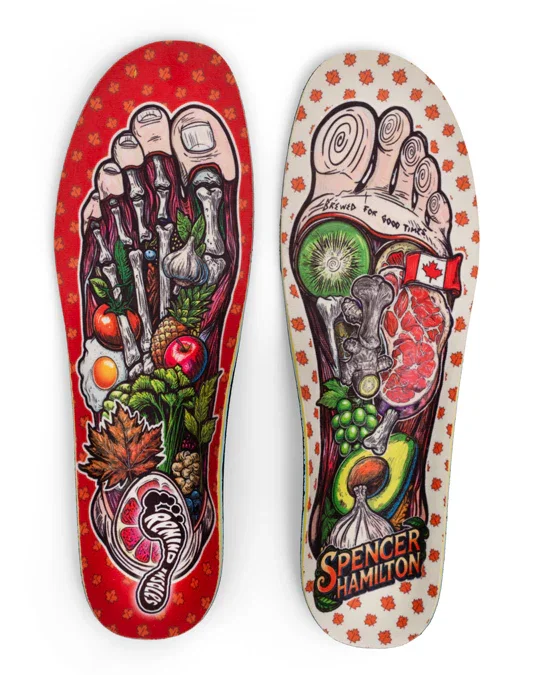 Image of MEDIC IMPACT 5.5MM Mid-High Arch | Spencer Hamilton Gnar Foot