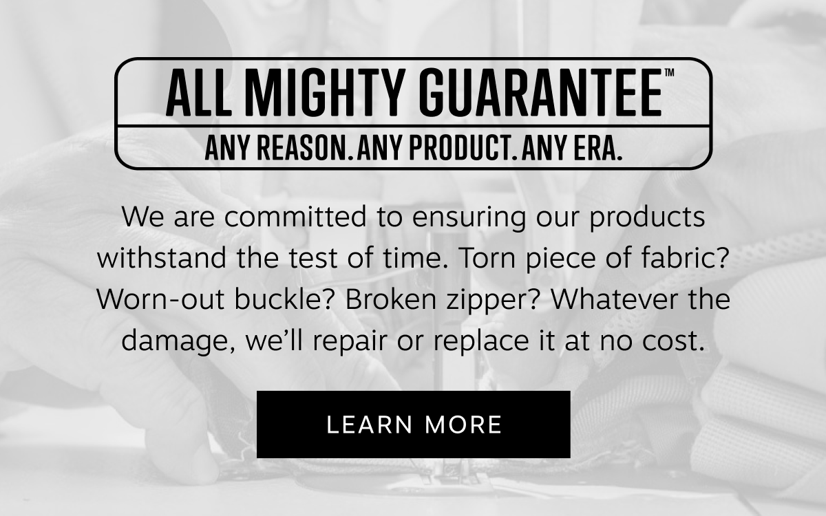 Our All Mighty Guarantee ensures our products stand the test of time | Learn More