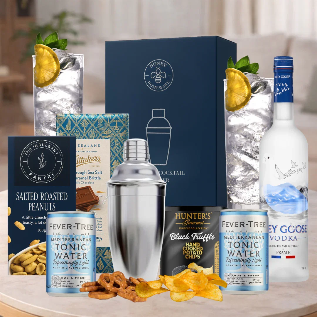 Image of Grey Goose Cocktail & Shaker Hamper for Him