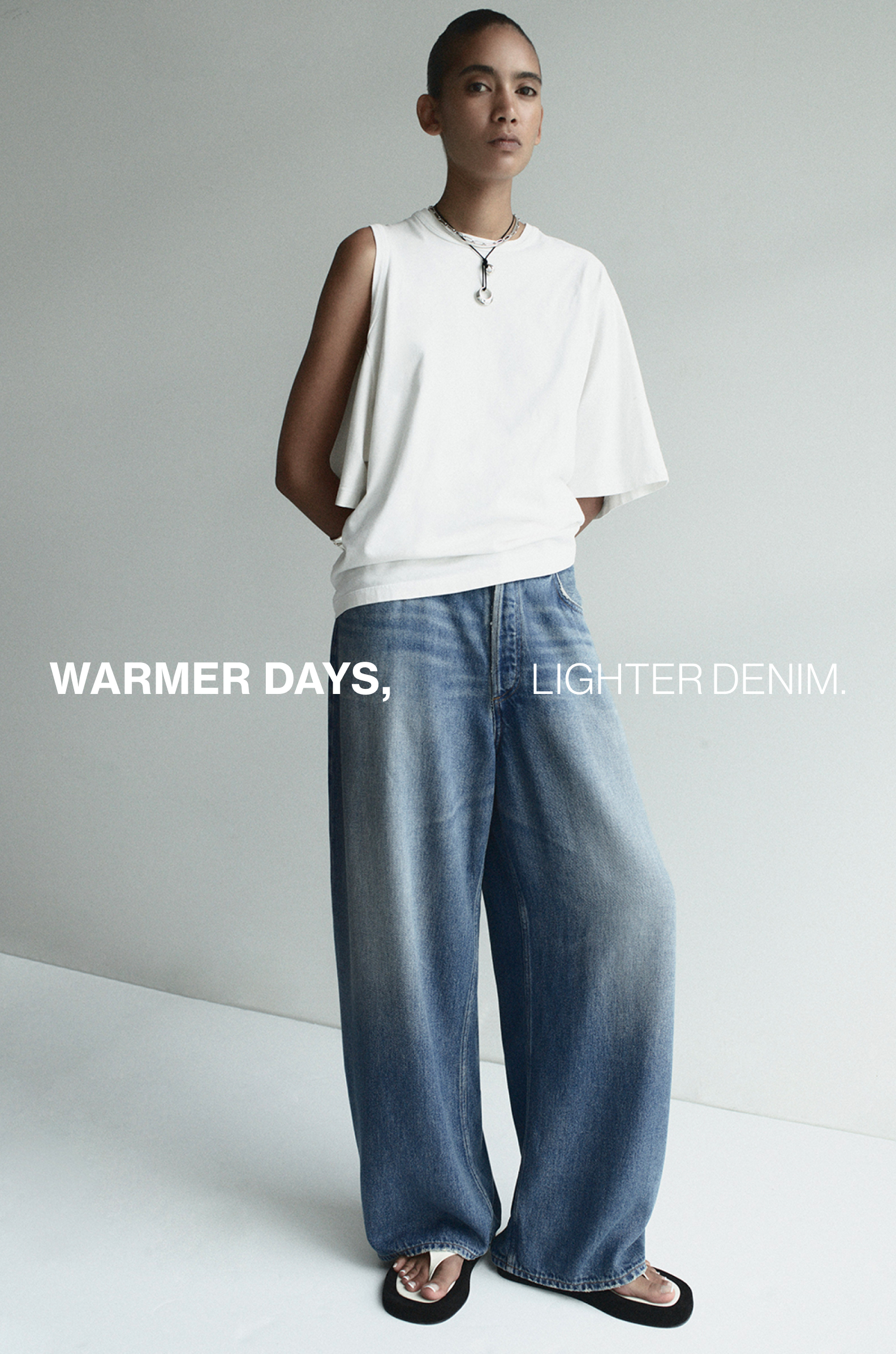 Warmer Days, Lighter Denim