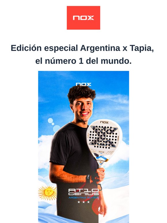 Celebramos Argentina con nuestra pala exclusiva
