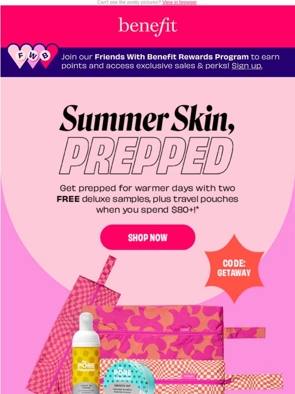 We've got your summer skin prep ☀️