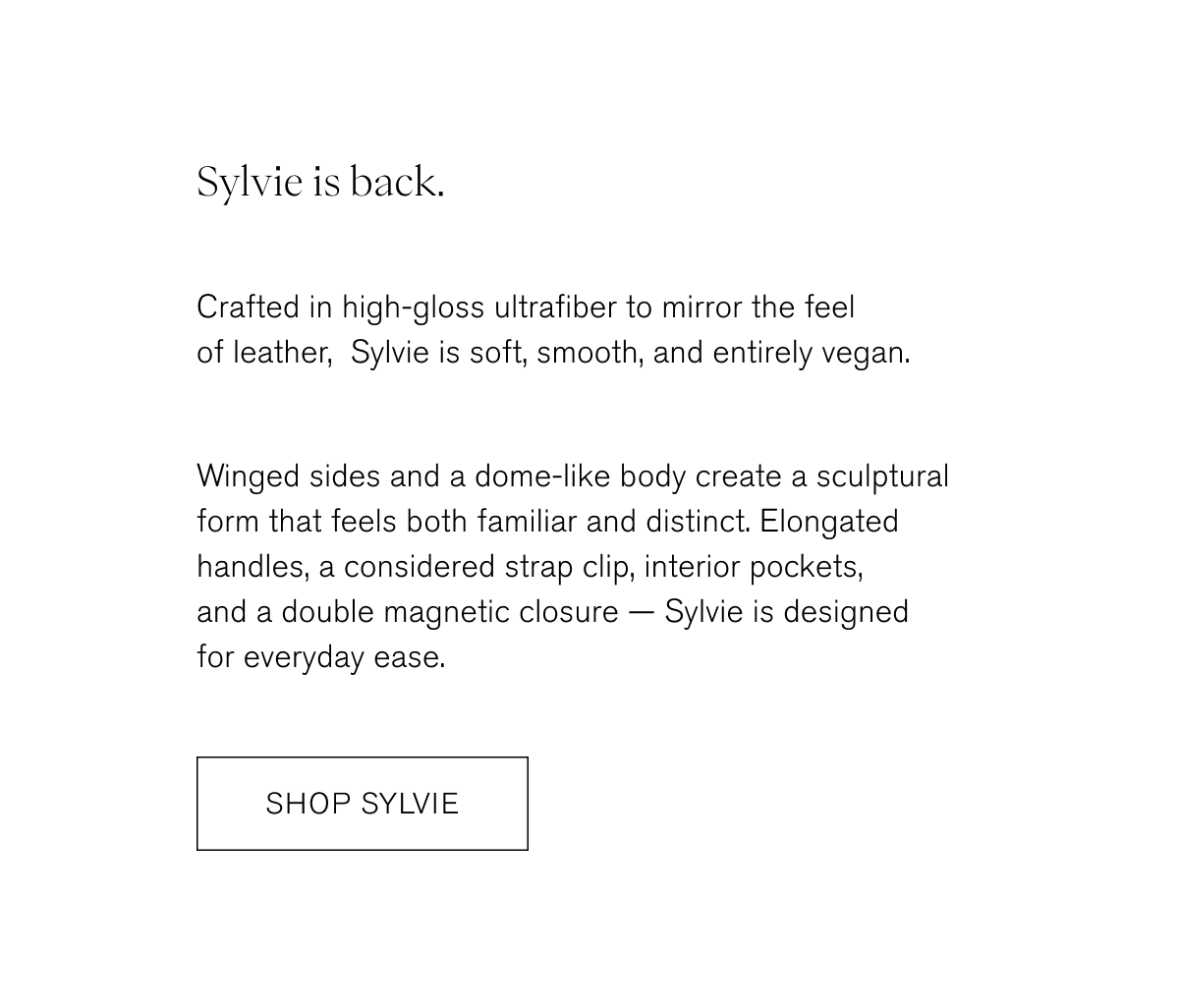 Shop Sylvie