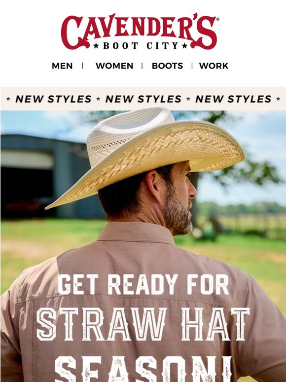 Happy National Straw Hat Day!
