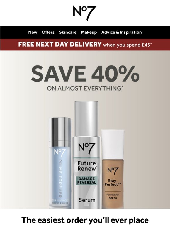 Big offers! 40% off almost everything🚨