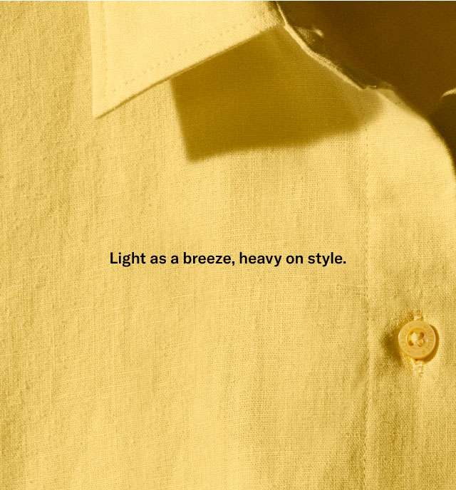 Light as a breeze, heavy on style.